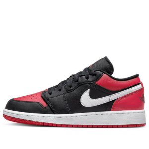 air jordan 1 low alternate bred toe (gs)