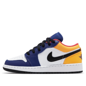 air jordan 1 low royal yellow (gs)