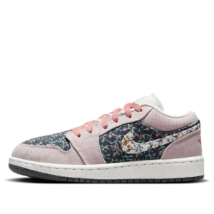 air jordan 1 low se canvas floral (gs)