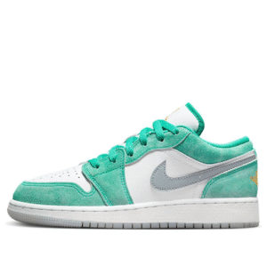 air jordan 1 low se new emerald (gs)