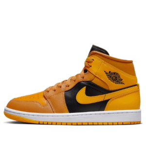 air jordan 1 mid chutney taxi (w)