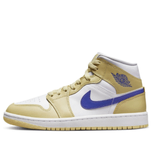 air jordan 1 mid lemon wash lapis (w)