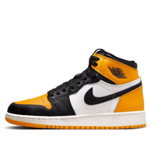 air jordan 1 retro high og taxi yellow toe (gs)