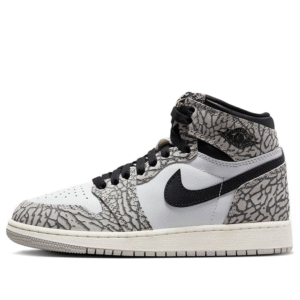air jordan 1 retro high og white cement (gs)