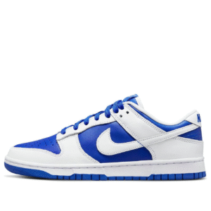 dunk low retro racer blue white