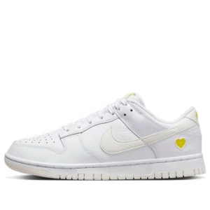 dunk low yellow heart (w)