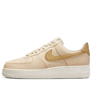 air force 1 low '07 ess trnd sanddrift metallic gold (w)