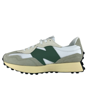 New Balance 327 Olivine Dark Juniper White